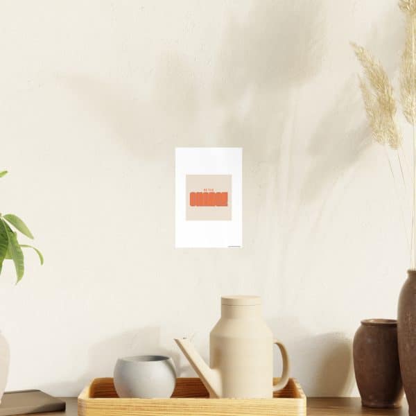 Be the Change Photo Art Paper Posters - Image 27