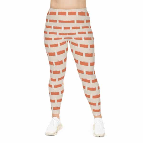 Be The Change Plus Size Leggings (AOP) - Image 3