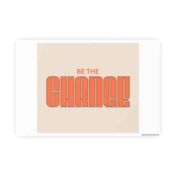 Be the Change Photo Art Paper Posters - Image 4