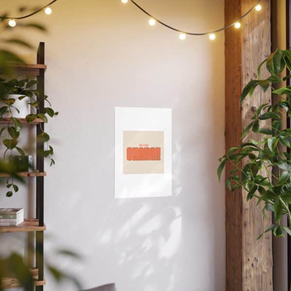 Be the Change Photo Art Paper Posters - Image 89