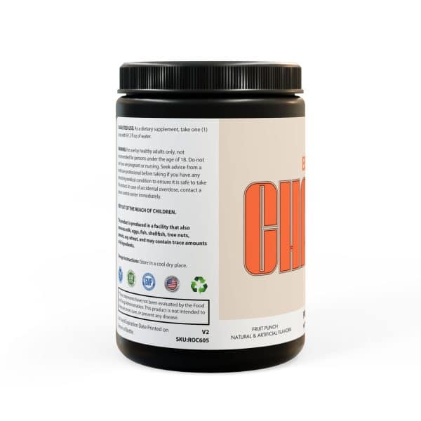 Be The Change Pre-Workout Supplement, Fruit Punch (204g, 7.1oz) - Image 2