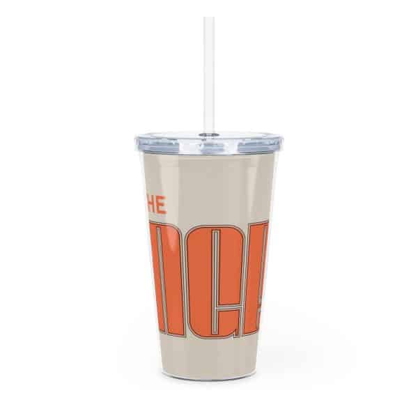 Be The Change Plastic Tumbler with Straw - Image 3