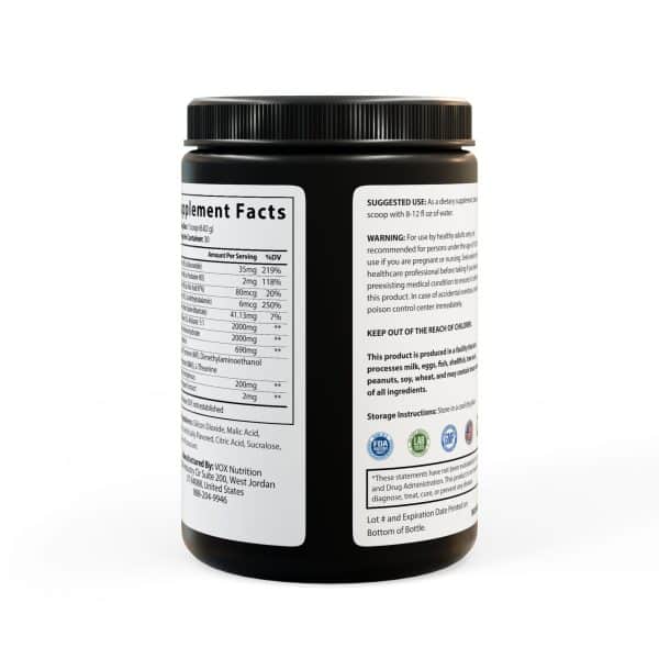 Be The Change Pre-Workout Supplement, Fruit Punch (204g, 7.1oz) - Image 4