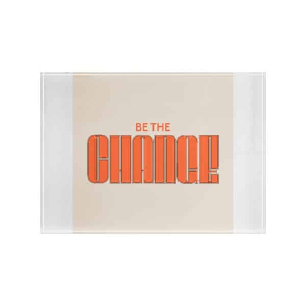 Be The Change Photo Block